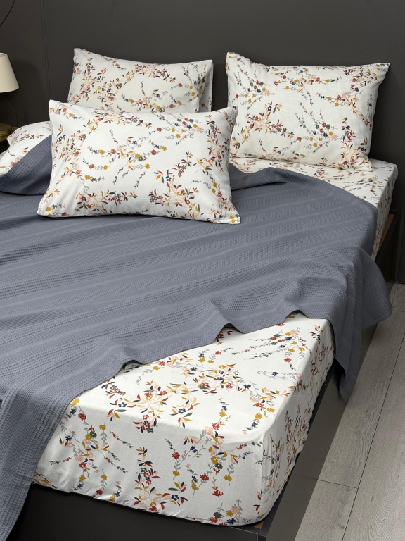 SARRA HOME ÇİFT KİŞİLİK NERGİS PİKE TAKIMI