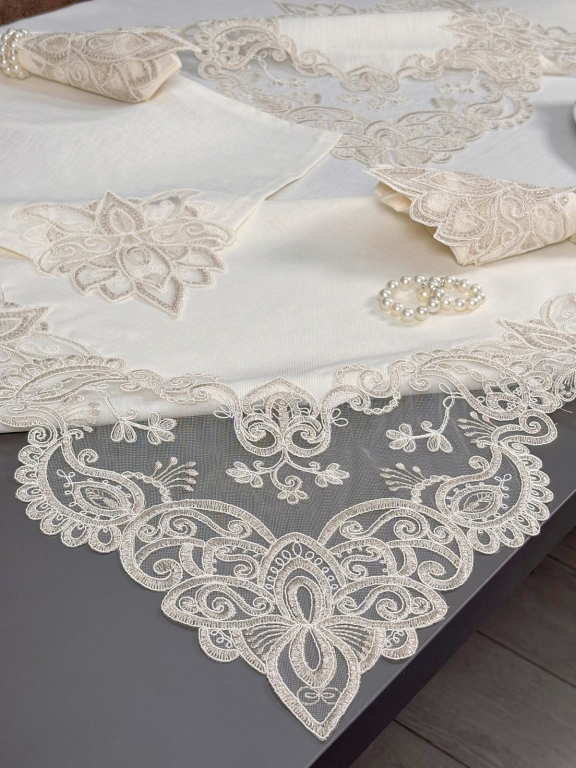 SARRA 26 PARÇA FRANSIZ GÜPÜRLÜ YEMEK TAKIMI