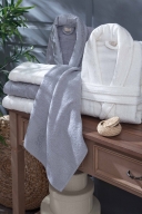 SARRA HOME ESRA AİLE BORNOZ SETİ