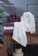 SARRA HOME ESRA AİLE BORNOZ SETİ