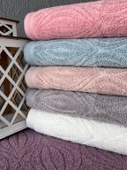 50x90 SARRA DELUXE 6'LI HAVLU - MİDYE