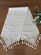 SARRA 40X190 NATURAL EL İŞİ DANTELLİ RANIR