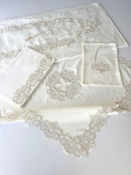 SARRA 5 PARÇA FRANSIZ GÜPÜRLÜ SECCADE SETİ