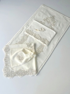 SARRA 5 PARÇA FRANSIZ GÜPÜRLÜ SECCADE SETİ