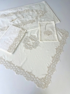 SARRA 5 PARÇA FRANSIZ GÜPÜRLÜ SECCADE SETİ