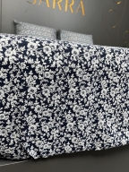 SARRA HOME FLORA ÇİFT KİŞİLİK EKO LASTİKLİ ÇARŞAF SETİ