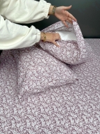 SARRA HOME FLORA ÇİFT KİŞİLİK EKO LASTİKLİ ÇARŞAF SETİ