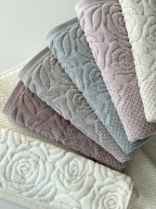 50x90 SARRA DELUXE 6'LI HAVLU - GÜL