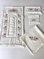 SARRA NAKIŞLI HAZIR 4'LÜ BOHÇA SETİ