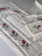 SARRA NAKIŞLI HAZIR 4'LÜ BOHÇA SETİ