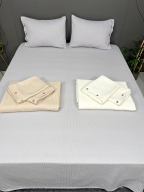 220x245 SARRA %100 PAMUK ÖRGÜ PİKE TAKIMI