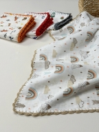 SARRA TIĞ OYALI MÜSLİN BEBEK ÖRTÜSÜ