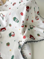 SARRA TIĞ OYALI MÜSLİN BEBEK ÖRTÜSÜ