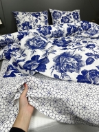 SARRA HOME ÇİFT KİŞİLİK POPLİN NEVRESİM TAKIMI - LUNA