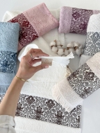 50x90 SARRA COMFORT 6'LI HAVLU - ŞEHZADE