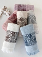 50x90 SARRA COMFORT 6'LI HAVLU - ŞEHZADE