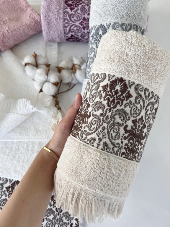 50x90 SARRA COMFORT 6'LI HAVLU - ŞEHZADE