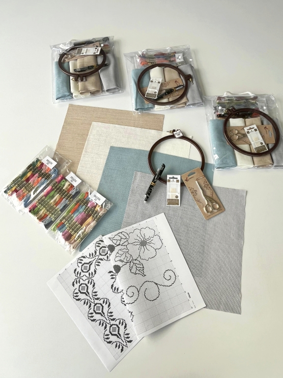 SARRA MULİNE ETAMİN SETİ