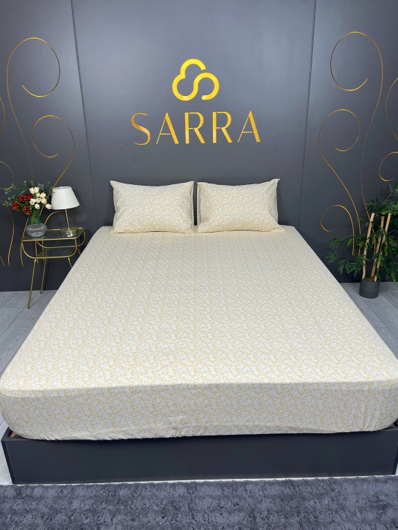 SARRA HOME FLORA TEK KİŞİLİK EKO LASTİKLİ ÇARŞAF SETİ