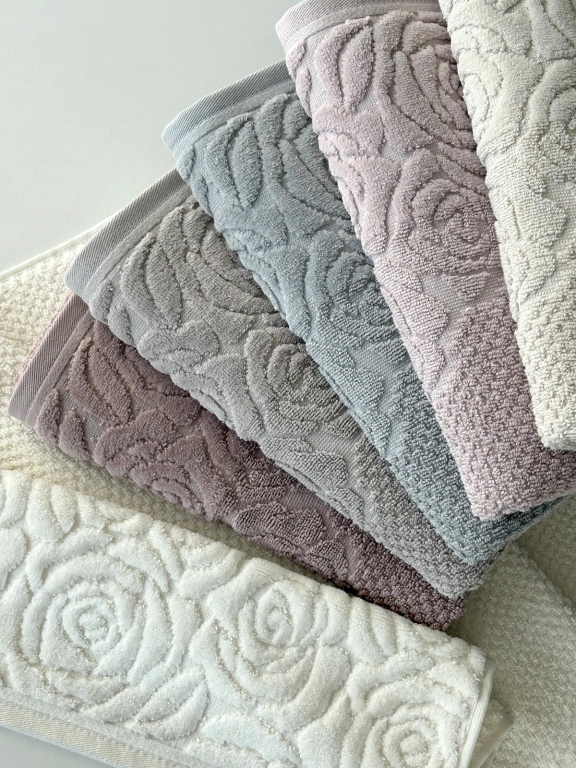 50x90 SARRA DELUXE 6'LI HAVLU - GÜL