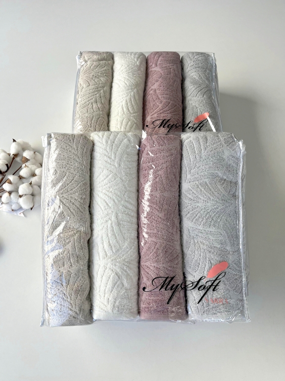 70x140 MYSOFT EKO 4'LÜ HAVLU - VERDA