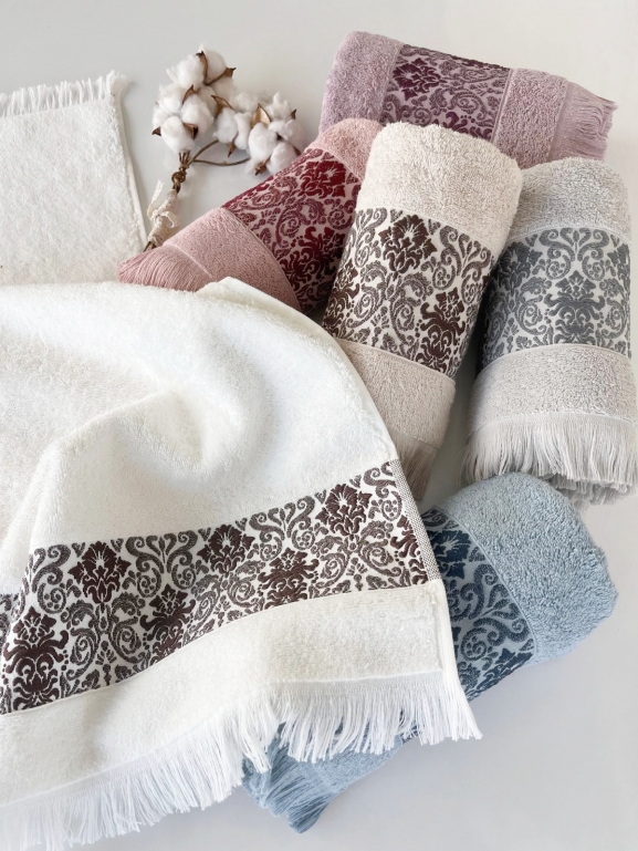 50x90 SARRA COMFORT 6'LI HAVLU - ŞEHZADE