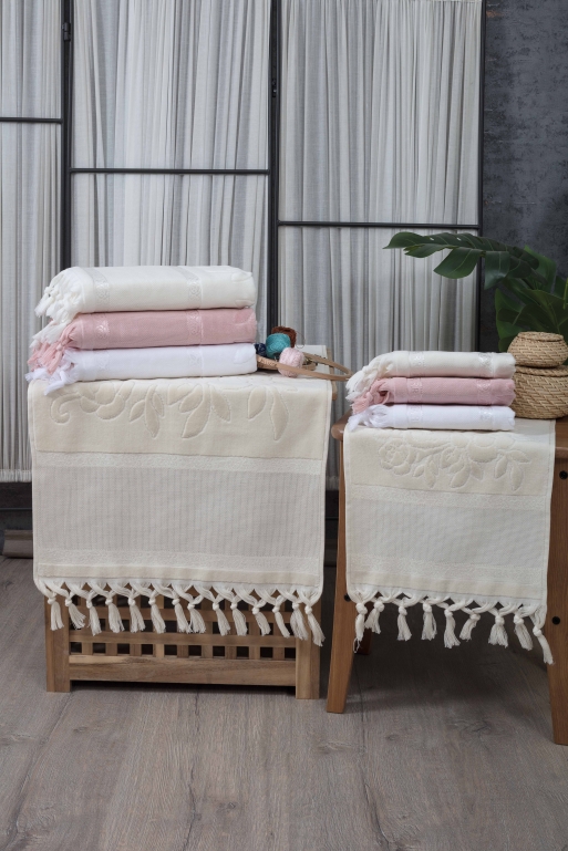 30x50 SARRA BAĞLAMALI ETAMİN HAVLU