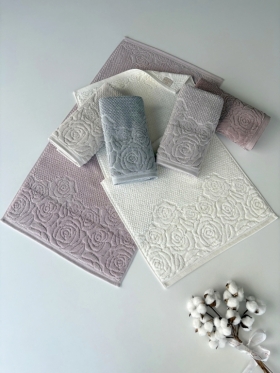 50x90 SARRA DELUXE 6'LI HAVLU - GÜL