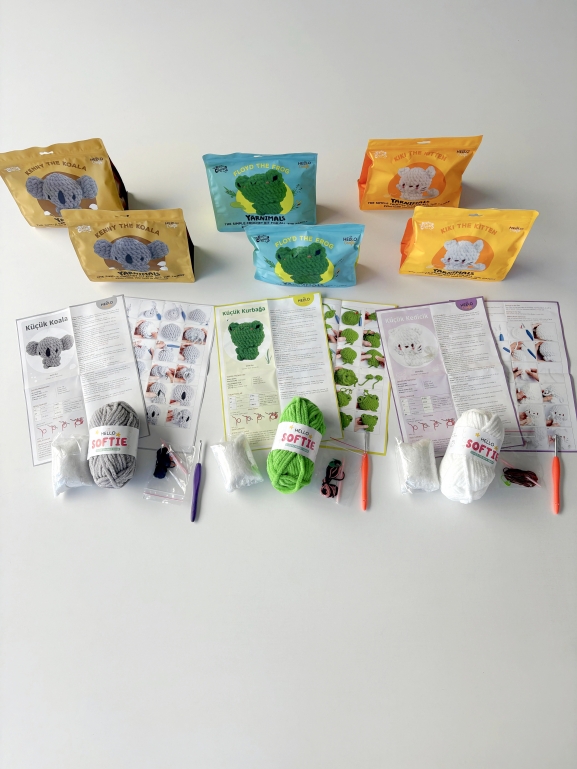 AMİGURUMİ ÖRGÜ KİTİ